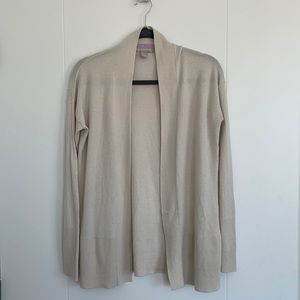 BR Long Open Front Cardigan